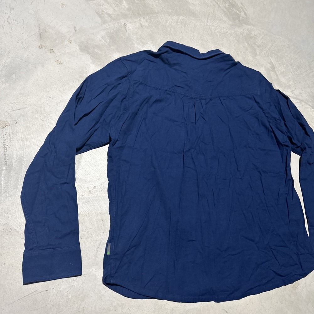 $95 Stio Miter Stretch Lightweight Flannel Shirt - Men's SZ XL NWT Blue - Picture 11 of 11